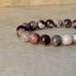 Natural Crystal AA Pink Tourmaline 8mm Bracelet