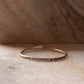 925 Sterling Silver Antique Hill Tribe Handcrafted Evil Eye  Adjustable Kada