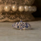 925 Sterling Silver Tanzanite Faceted Ring
