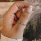 Raavy Tribal Stack Ring with Silver Detailing