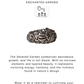 925 Sterling Silver Detailed Garden Motif Boho Adjustable Ring