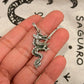 925 Sterling Silver Dragon Pendant