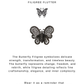 925 Sterling Silver Big Filigree Boho Handcrafted Butterfly Ring