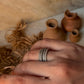 925 Sterling Silver Bohemian Hill Tribe Handcrafted Adjustable Ring