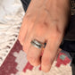 925 Sterling Silver Bohemian Hill Tribe Handcrafted Adjustable Ring