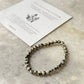 Dalmatian Jasper 4MM Natural Crystal Bracelet
