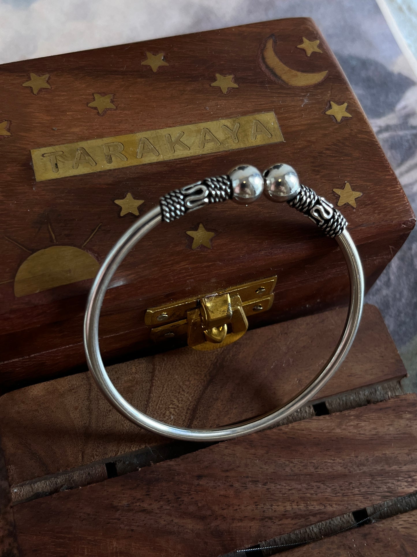Vintage-Inspired Adjustable Antique Kada