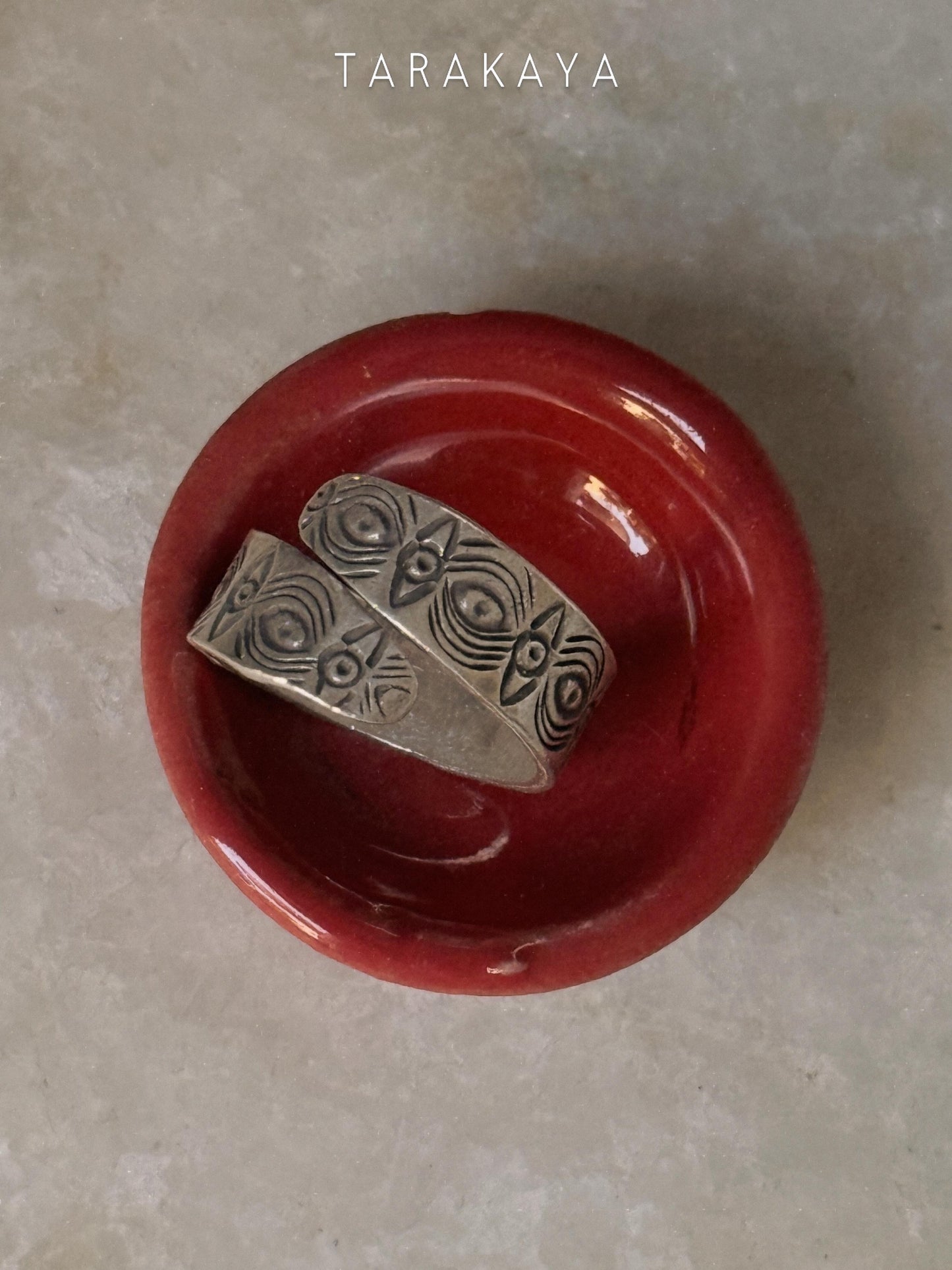 925 Sterling Silver Bohemian Evil Eye For Wander Hill Tribe Handcrafted Adjustable Ring