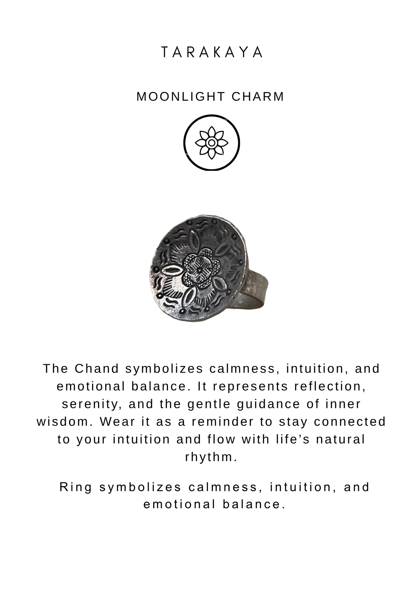 925 Sterling Silver Chand Boho Tribal Hill Tribe Handcrafted Ring