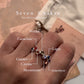 Seven Chakra silver band ring with vibrant gemstones
