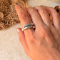 925 Sterling Silver Bohemian Hill Tribe Handcrafted Adjustable Ring