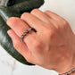 Natural Crystal Smokey Quartz 4mm Stretchy Ring & Bracelet