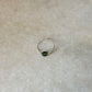 925 Sterling Silver Labradorite Heart Wire Wrapped Handcrafted Ring