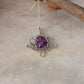 925 Sterling Silver Handcrafted Wire Wrapped One of a Kind Agate Pendant