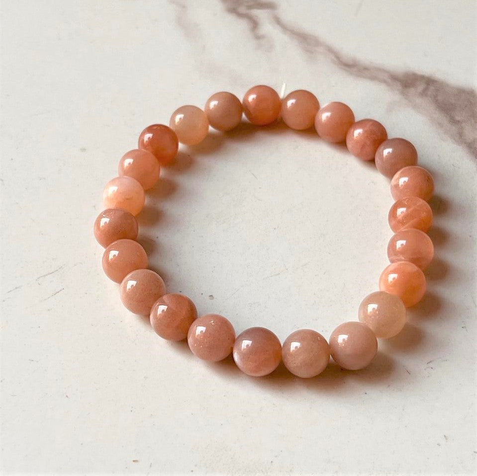Sunstone Healing Crystal Bracelet 8MM