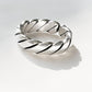 Line Band Silver Ring for Modern and Sophisticated Look