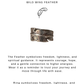 925 Sterling Silver Feather Wrap Boho Adjustable Ring