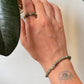 Natural Crystal Labradorite 4mm Stretchy Rings & Bracelet