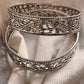 Phool Jaali Pattern Antique Silver Bangle Set