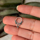 925 Sterling Silver Tribal Septum Pierced- Design 4