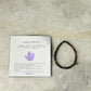 Natural Crystal Amethyst 4mm Bracelet
