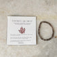 Natural Crystal Smokey Quartz 4mm Bracelet