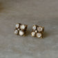 925 Sterling Silver Gold Plated Moissanite Polki Studs Earrings