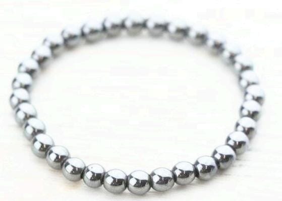 Hematite Healing Crystal Bracelet 8MM