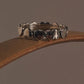 Heart band silver ring for a romantic and meaningful style
