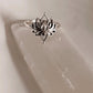 Timeless small divine lotus ring for spiritual wear