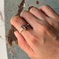 925 Sterling Silver Labradorite Baguette Cut Ring