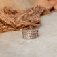 925 Sterling Silver Bohemian Hill Tribe Handcrafted Adjustable Ring