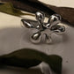 Molten Drip Ring in Sterling Silver for Artistic and Modern Appeal