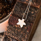 925 Sterling Silver Mother of Pearl Starfish Handcrafted Necklace