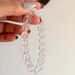 Elegant Clear Quartz 10MM Diamond Cut Natural Crystal Bracelet