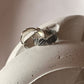 Charming Leafy Band Pure Silver Toe Ring with Nature Motif