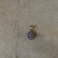 925 Sterling Silver Tanzanite big Flower Statement Pendant