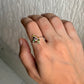 925 Sterling Silver Natural Multi Tourmaline North Star Ring
