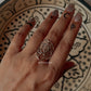 Rose Filigree 925 Sterling Silver Ring
