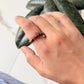 Natural Crystal Tiger Eye 4MM Stretchy Rings