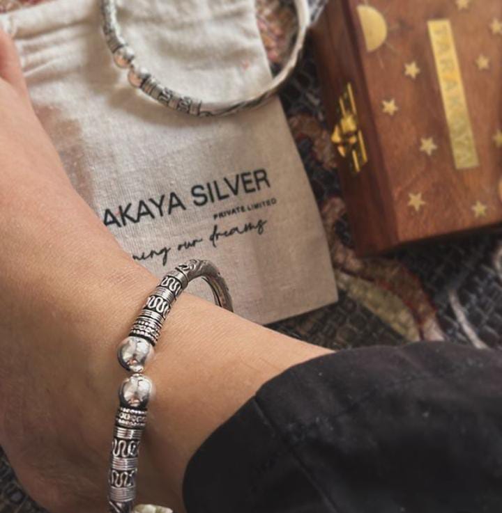Handcrafted Leg Kada - Design 2 with Unique Detailing