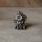 925 Sterling Silver Antique Ghungroo Handcrafted Adjustable Ring