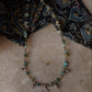 925 Sterling Silver Turquoise & Smokey Quartz Tribal Necklace