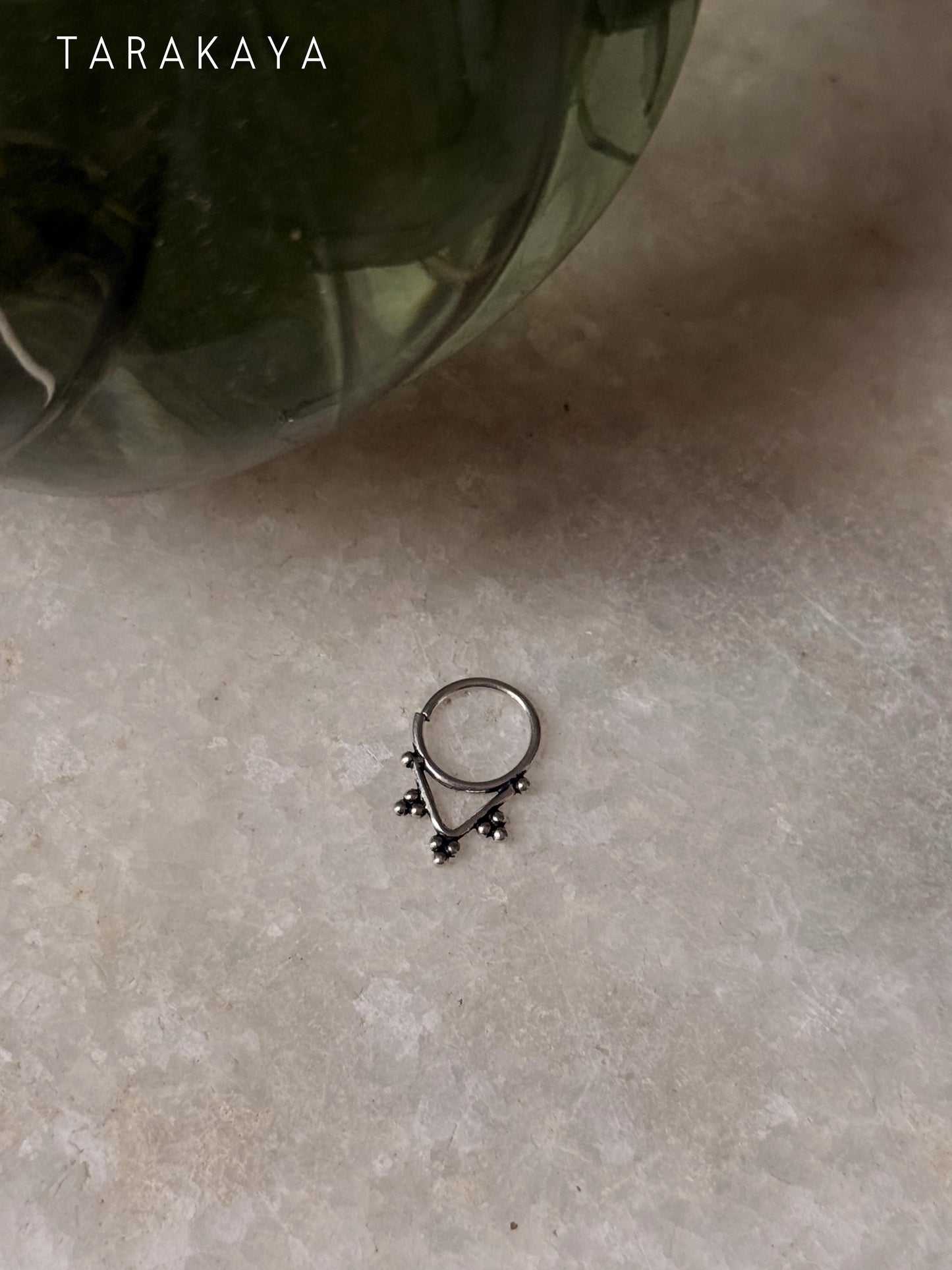 925 Sterling Silver Tribal Septum Pierced- Teekon