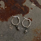 925 Sterling Silver Handcrafted Rawa Hoops Mandali Earrings