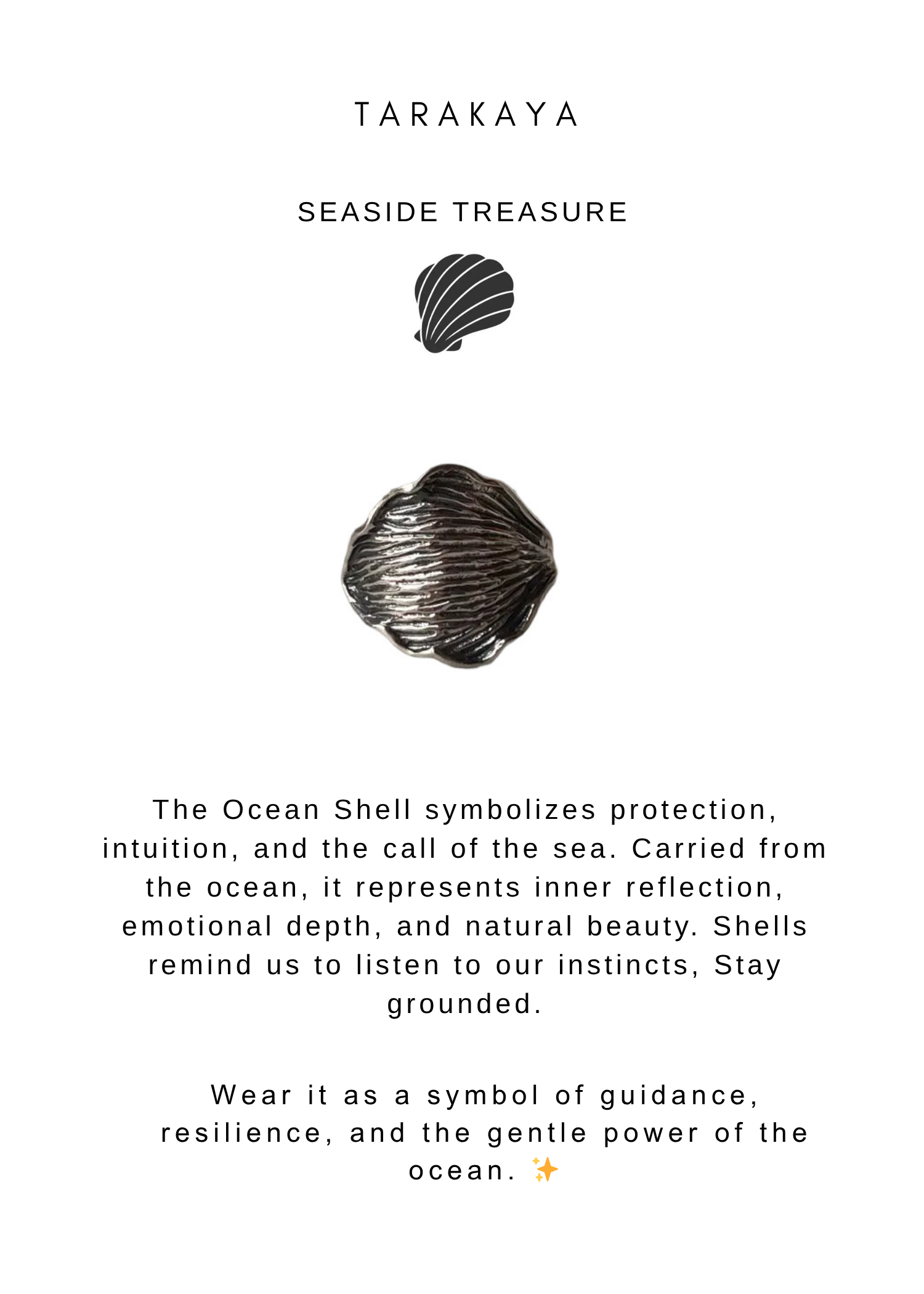 925 Sterling Silver Ocean Shell Boho Texture Ring