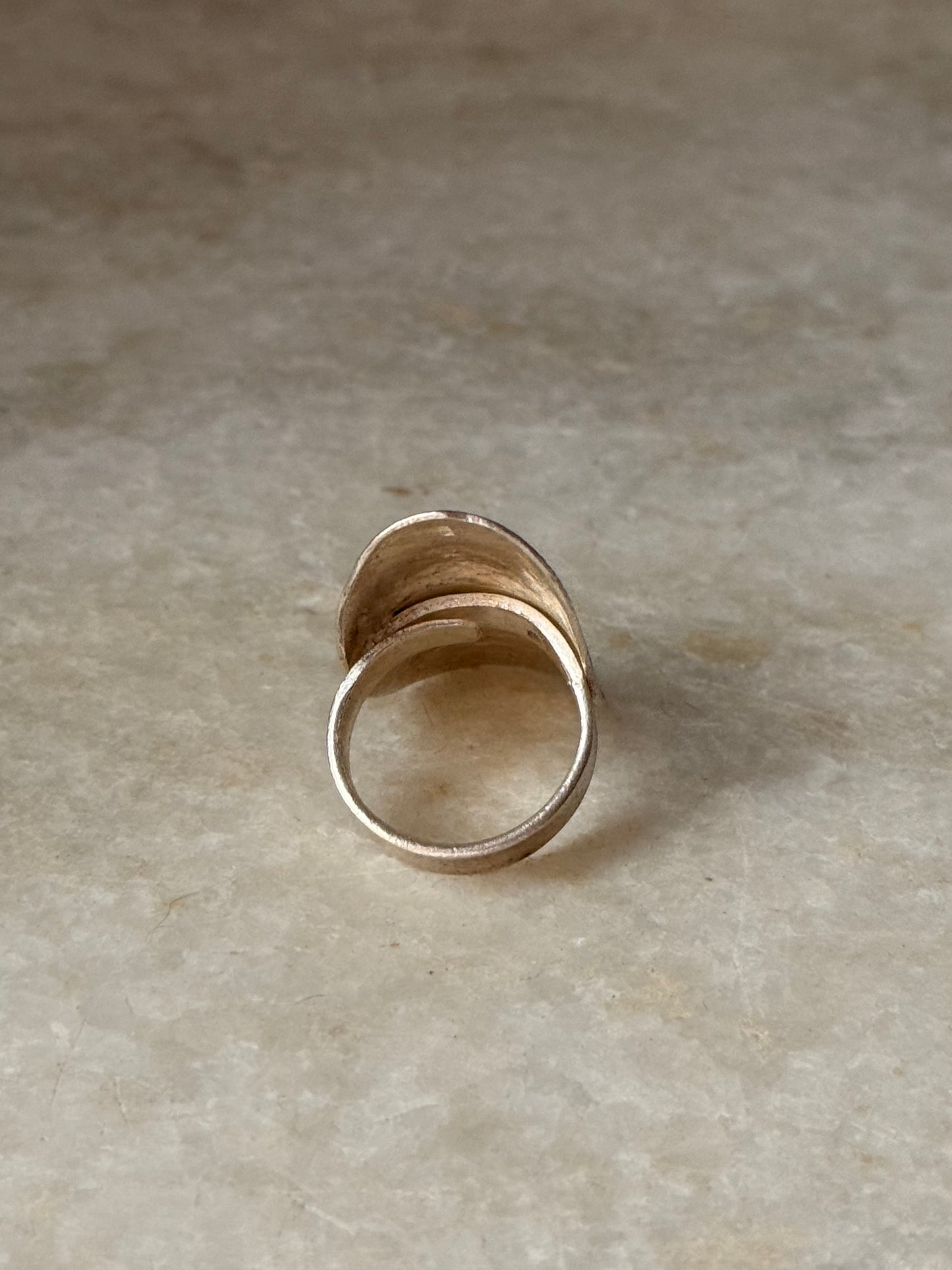 925 Sterling Silver Bohemian Imported Handcrafted Full Finger Adjustable Ring