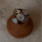 Moonstone Forest Statement 925 Sterling Silver Ring