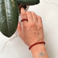 Natural Crystal Carnelian 4mm Stretchy Rings & Bracelet