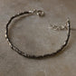 925 Sterling Silver Sun Handengraved Cylinder Hill Tribe Beads In Pure Silver Wire Handcrafted Stack Bracelet